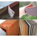 10M Self adhesive Furniture Wood Veneer Decorative Edge Banding PVC for Furniture Cabinet Office Table Wood Surface Edging