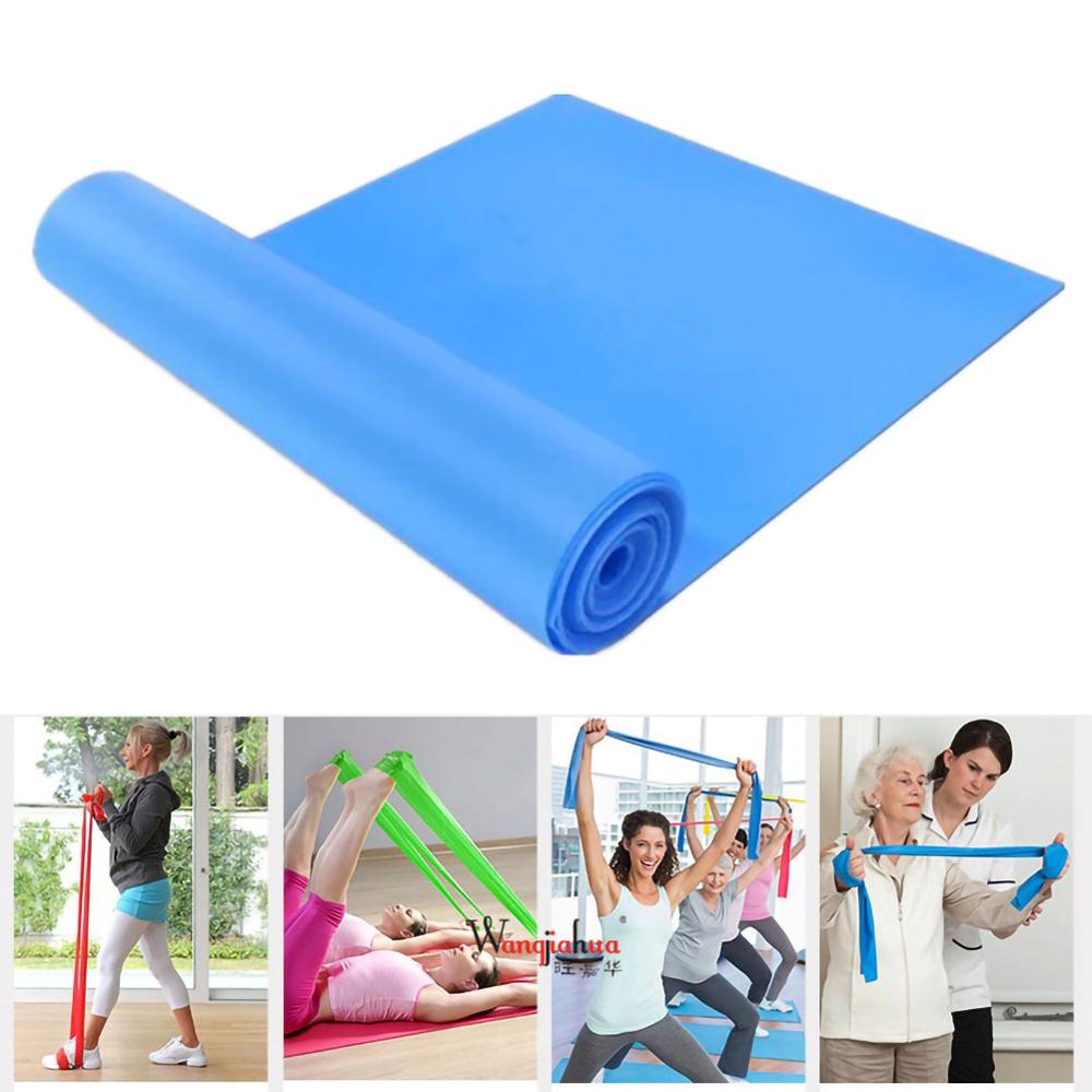 4pcs Resistance Loop Band Set Yoga Blocks Stretching Strap Exercise Band Yoga Mat Block Stretching Band Yoga Equipment