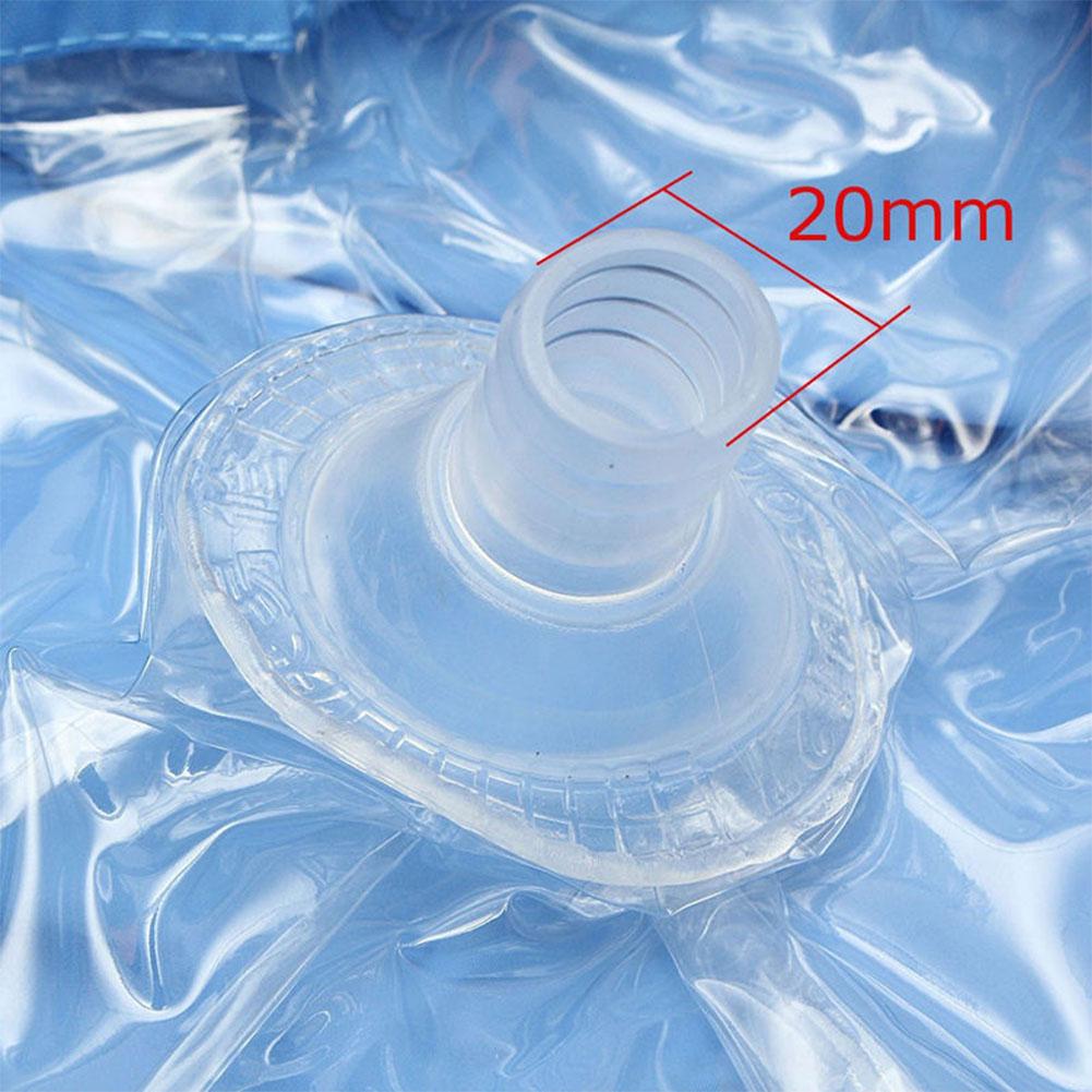 Blue Air Conditioner Cover Cleaning Dust Washing Cover Clean Waterproof Protector
