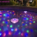 KAKUDER pool light Floating Underwater LED Disco Light Glow Show Swimming Pool Hot Tub Spa Lamp lumiere disco piscine