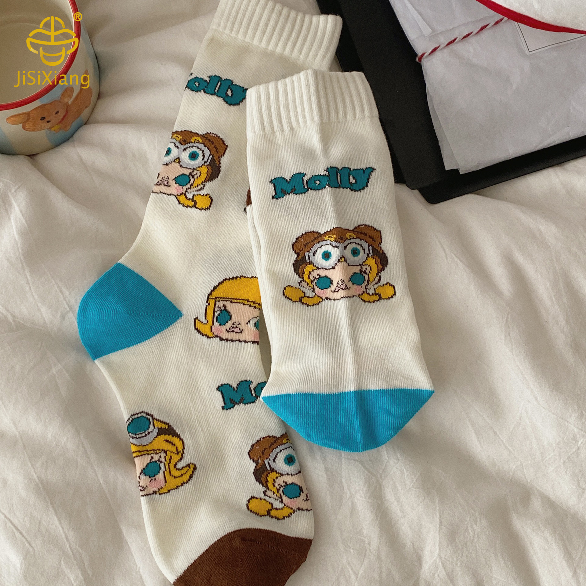Socks with funny patterns
