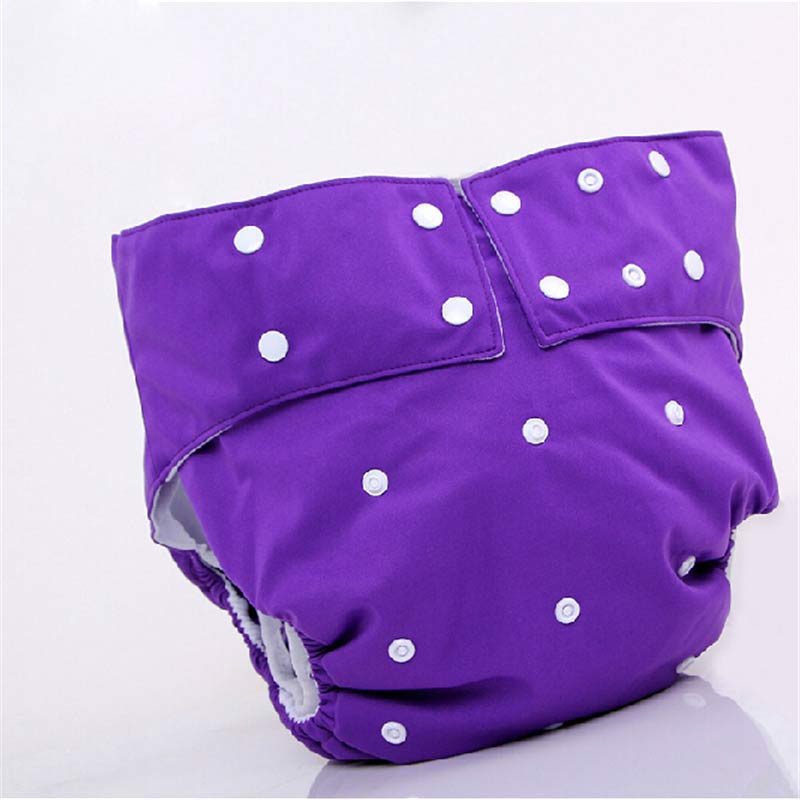 Waterproof Adult Cloth Diapers Nappy Couches Lavables Size Adjustable Reusable Adult Diaper Covers Incontinence Pants