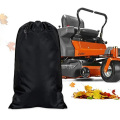400 Gallon Foldable Lawn Tractor Riding Mower Leaf Storage Bag Garden Cleaning Waste Pouch Oxford Cloth Yard Waste bag