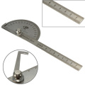 Stainless Steel Protractor Angle Finder Arm Measuring Round Head General Tool Craftsman Rule Ruler Machinist Goniometer Tool