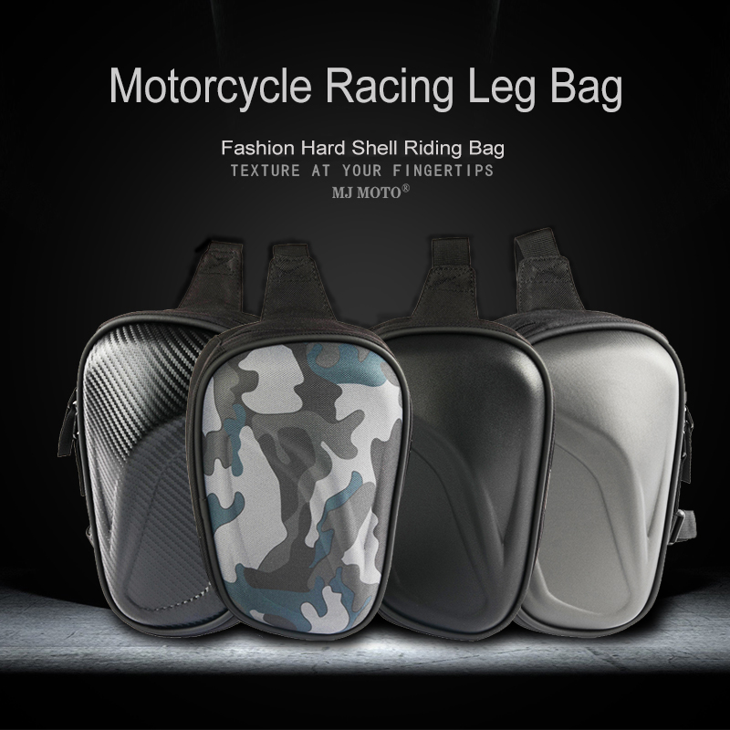 New Arrived Fashion Motorcycle Bag Leg Hard Shell Moto Racing Leg Bag Motor Biker Waist Bags Chopper Riding Backpack Side Pocket