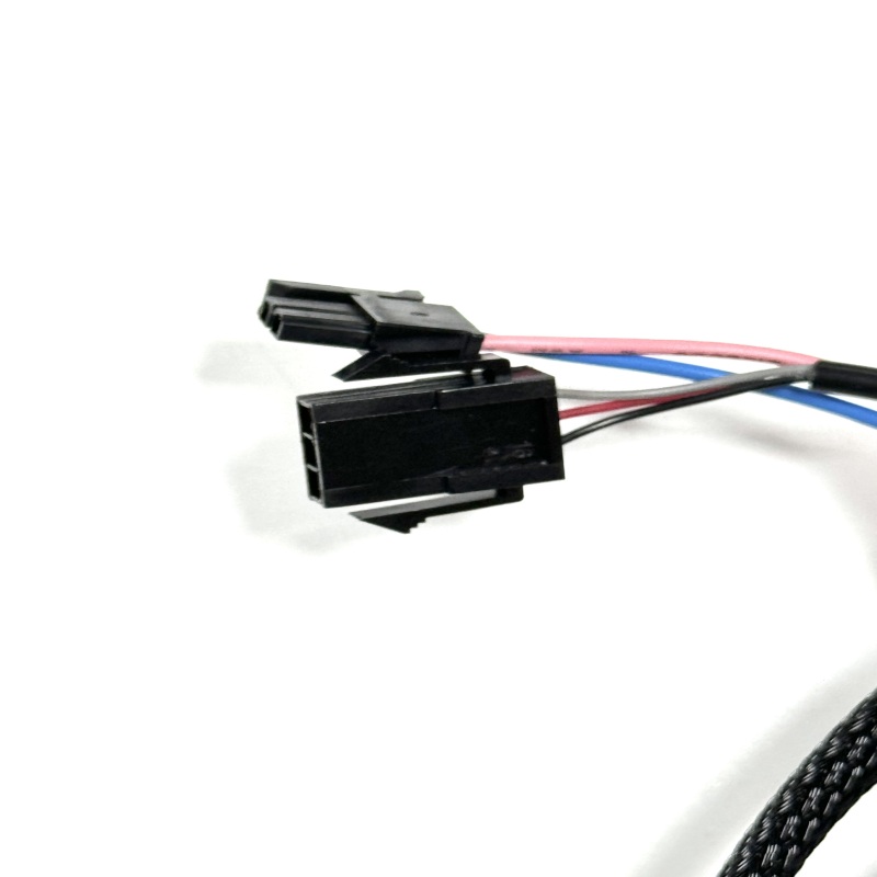 24V OBD Male to Toyota OBD Female Breakout Wiring Harness with MX Multi Pin Connectors & Open Wire Ends