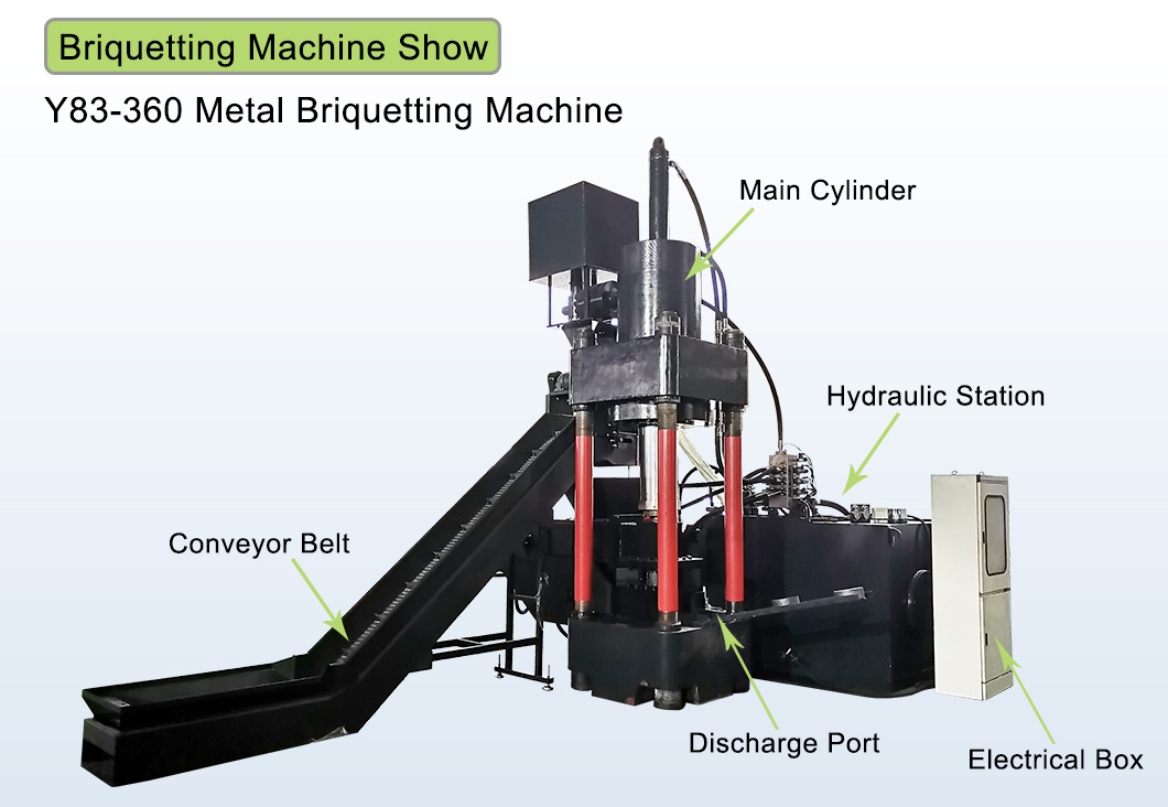 metal briquetting machine