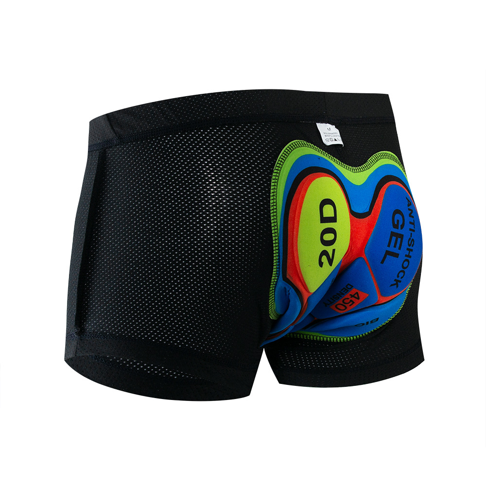 2020 new cycling underwear GEL PAD men and women mountain bike shorts autumn and winter silicone cushion breathable comfortable