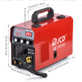 JCD 220V Mig Welder IGBT Smart MMA Stick DC Inverter 200/160A Arc Welder Digital LCD Display Beginner Welding Machine