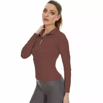 Women's Long Sleeve Equestrian Baes Layer Tops