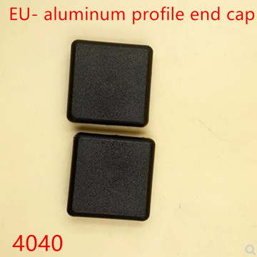 20pcs 4040 aluminum profile nylon Plastic End Cap Cover Plate black for 4040 EU Aluminum Profile
