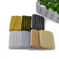 5 meters /lot Lace Trim Fabric Sewing Lace Gold Silver Braided Lace Ribbon Curve Lace DIY Clothes Accessories Wedding Crafts