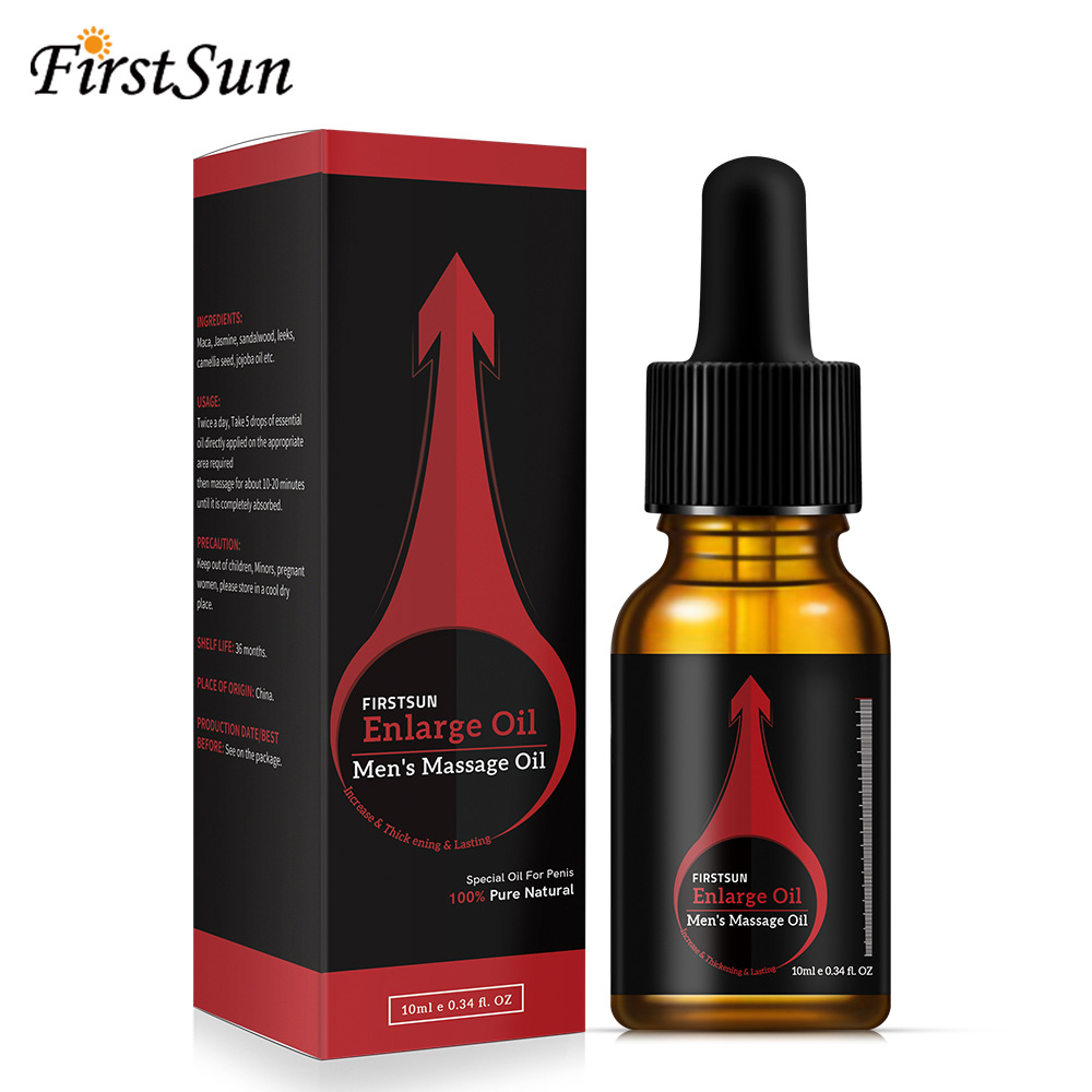 Firstsun Men's Body Care Exercise Massage Essential Oil 10ml Adult Fun Massage Essential Oil