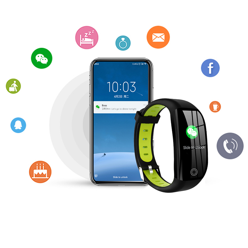 KAIHAI intelligent big activity H22 smart bracelet for ios Android fitness tracker wrist band watch Incoming call smartband