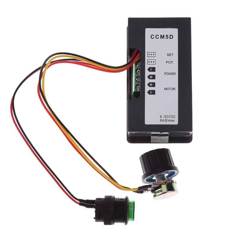 6V/12V/24V DC 5A PWM Motor Speed Controller CCM5D Digital Display LED Variable Speed Regulator