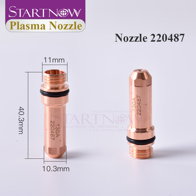 Startnow HSD130A Series Plasma Nozzle 220492 220890 Plasma Electrode 130A 220487 50A 220528 Tip Shield 220491 220536 220488