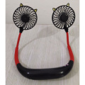 Portable Mini USB Neck Fan Hands-Free Neck Band Air Cooler Fan Rechargeable Small Electirc Air Conditioner Cooling Desk Fans
