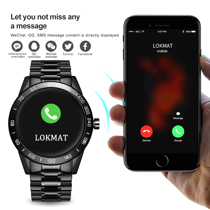 LIGE Smart Watch Men IP68 Waterproof Sport Watch Call reminder Alarm reminder Heart Rate Smartwatch For Huawei Xiaomi IOS Phone
