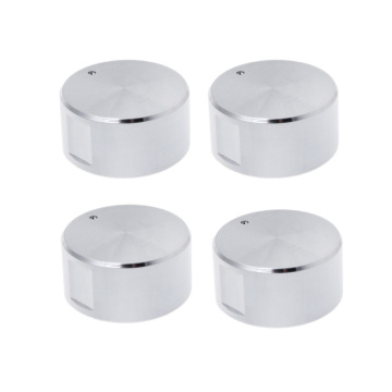 New 4Pcs Rotary Switches Round Knob Gas Stove Burner Oven Kitchen Parts Handles