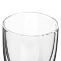 6Piece/Set Fashion 360ml Upside Down Thermo Insulated Double Wall Beer Drinking Glass Cup Barware Home Party Gift