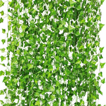 36Pcs Artificial Plants of Vine False Flowers Ivy Hanging Garland for the Wedding Party Home Bar Garden Wall Decoratio