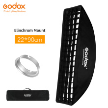 Godox 9"x 35" 22 x 90cm Honeycomb Grid Softbox for Photo Strobe Studio Flash Softbox Elinchrom Mount Softbox