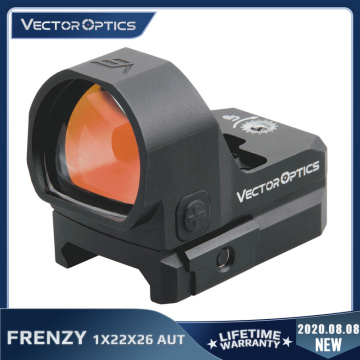 Vector Optics Frenzy-X 1x22x26 AUT Red Dot Scope Automatic Light Sensor Pistol Reflex Hunting Collimator Sight Glock 9mm 7.62