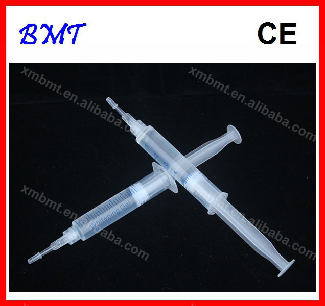 10 pcs/lot 10ml Teeth Whitening Gel Syringe Tooth Bleaching Whitern Gel Kit 6% , 12% , 16% ,25% , 35%HP Hydrogen Peroxide / CE