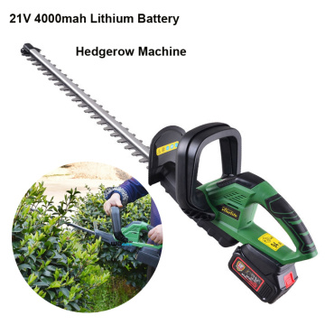 Electric Tools Lithium-ion Cordless Garden Tools Hedge Trimmer Rechargeable for Grass with Dual Blade/Saw Gasoline Hedge Trimmer