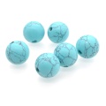 Turquoise 8MM Stone Balls Home Decoration Round Crystal Beads