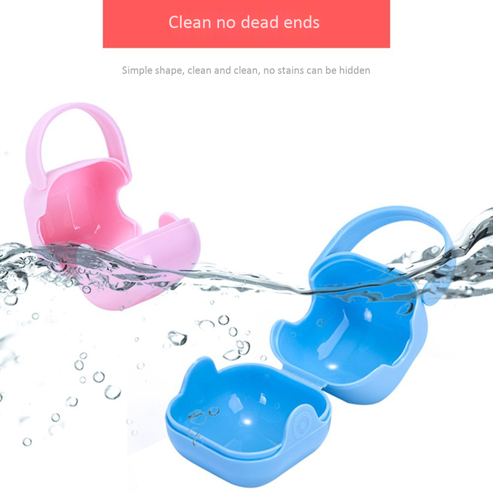 Baby Pacifier Silicone Portable Baby Infant Pacifier Nipple Storage Box Holder Travel Case Baby Soother Container Holder #10