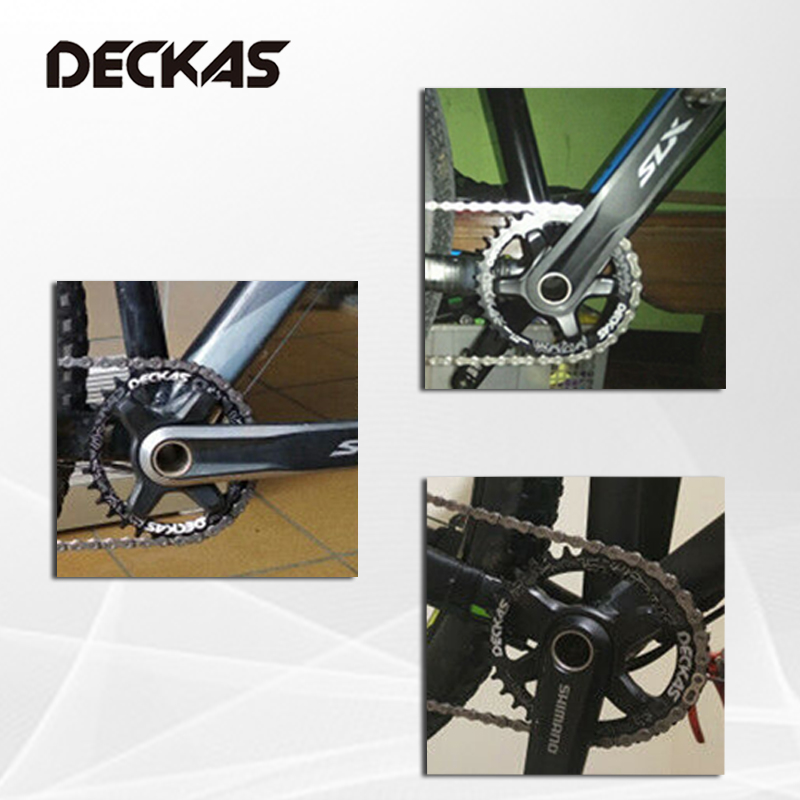 DECKAS Chainring 96BCD-S MTB Oval Round Bicycle Chain Ring Narrow Wide 32T 34T 36T 38T Chain Wheel Mountain Bikes 4PC Bolts