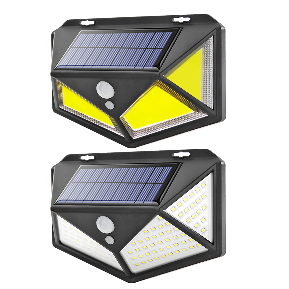 Waterproof PIR Motion Sensor Lights 1pc LED Solar Light Outdoor Lamps Sunlight Solar Panel Wall Lamp Decorative Light