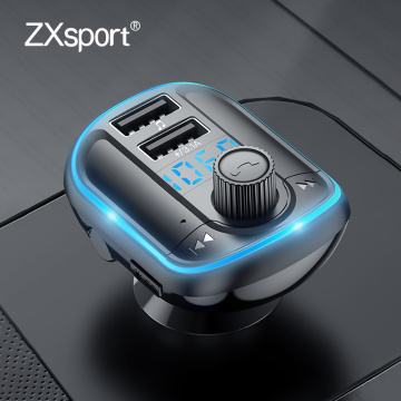 Car MP3 Player Dual USB Fast Charger Bluetooth FM Transmitter For FIAT 500 Panda Stilo Punto Doblo Grande Bravo 500L Accessories