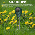 3-in-1 Soil Test PH Moisture Meter Light Tester Garden Plant Soil Monitor Tool Multi-Functional Bonsai Moisture PH Analyzer
