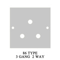 3 GANG 2 WAY