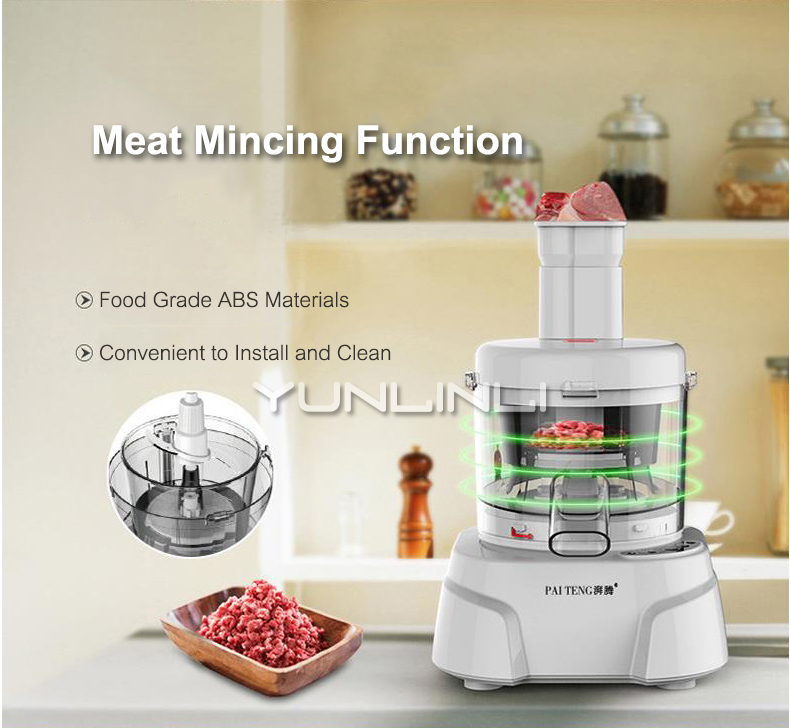 Household Soybean Milk Maker Multifunction Meat Grinder Health Corn Juice Extractor Squeezer Four Mill Vegetable Silcer