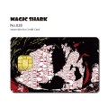 Matte 3M PVC Animie Skull Sticker Case Cover Skin Film for Credit Card Debt Card Small Big Chip