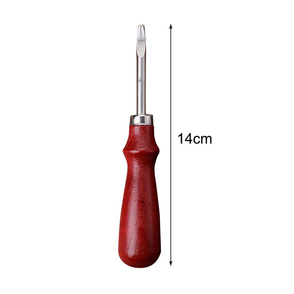 1Pcs Leather Edge Cutter Skiving Tool Handle Leather trimmer Edge Skiving Beveler Craft DIY Leathercraft Tools 0.8/1/1.2/1.5mm