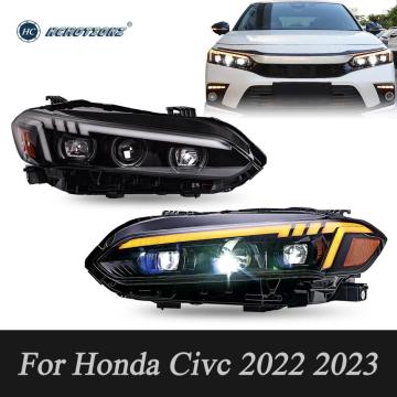 HCMOTIONZ 11th Gen Honda Civc 2022-2023 LED Headlights