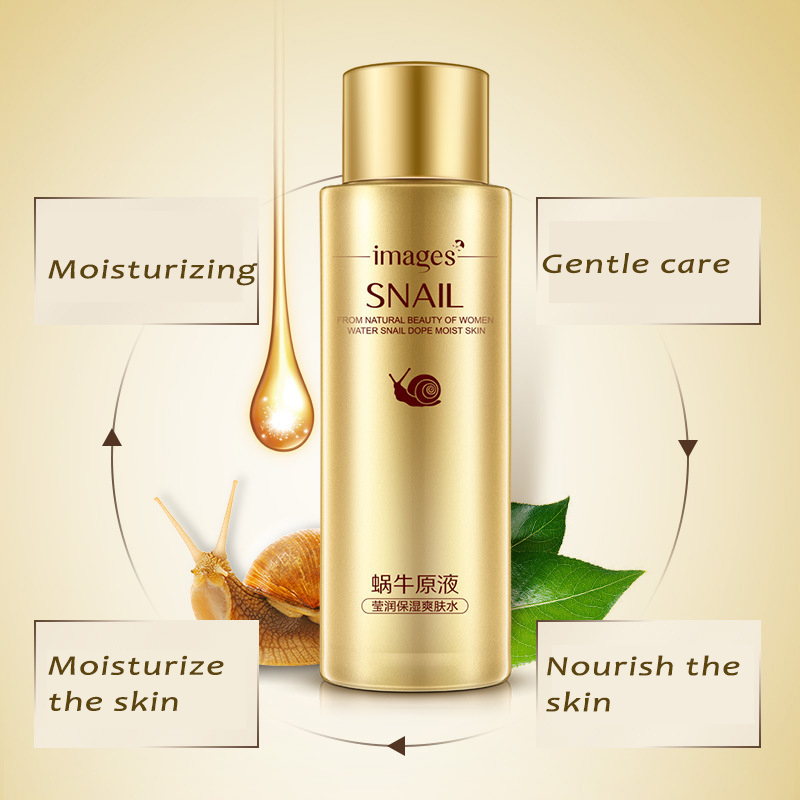 Snail Dope Face Toner Hyaluronic Acid Moisturizing Whitening Acne Treatment Anti Aging Anti Wrinkle Skin Care Makeup Water 120ml