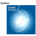 Eyesilove customized index 1.61 prescription lenses extra thin aspheric CR39 resin eyeglasses optical lenses myopia lenses