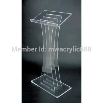 pulpit furniture Free Shipping High Quality Fruit Setting Modern Design Cheap Acrylic Lectern acrylic podium plexiglass