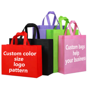 Eco nonwoven jute luxury boutique reusable Bag