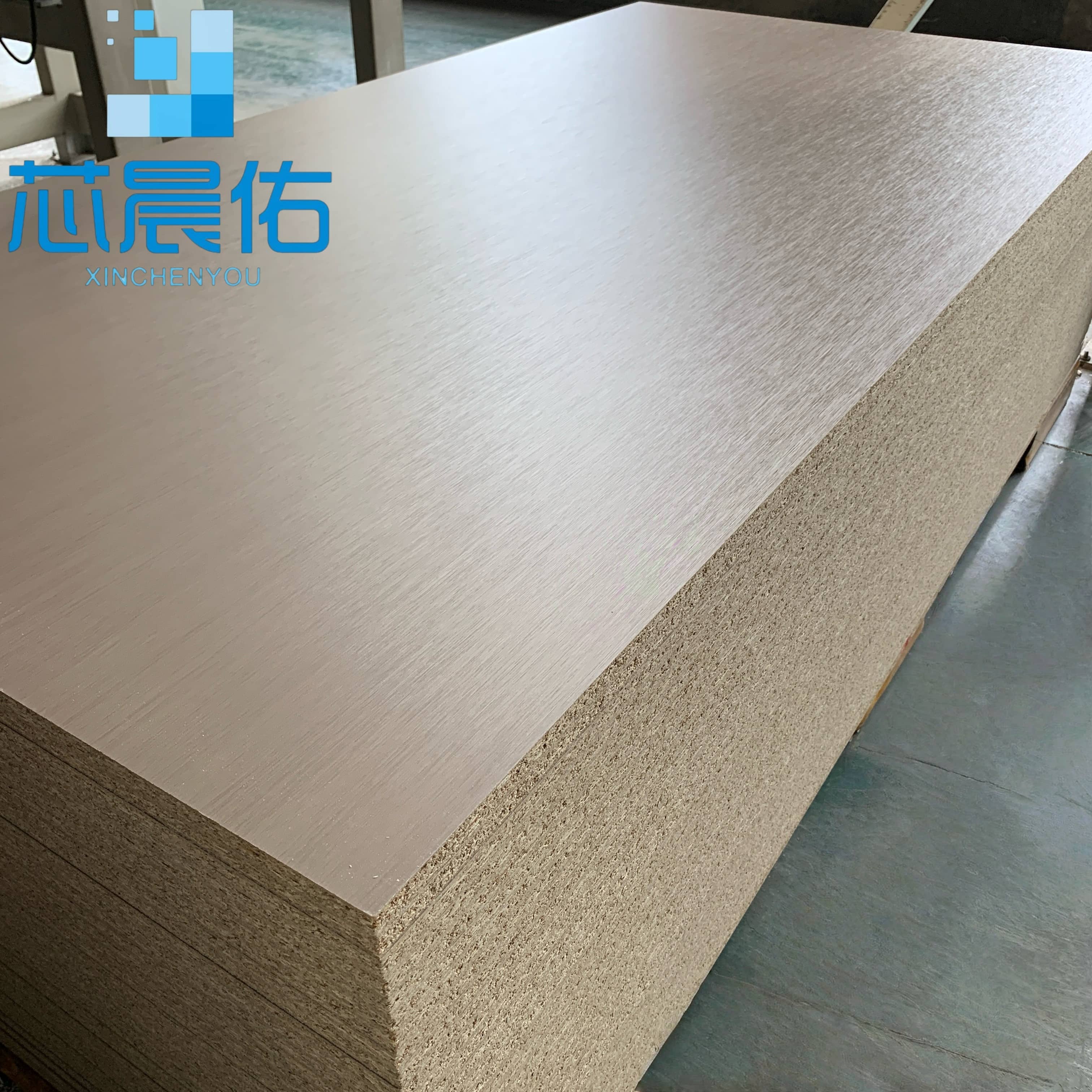 MELAMINE PARTICLE BOARD-YELLOW WOOD