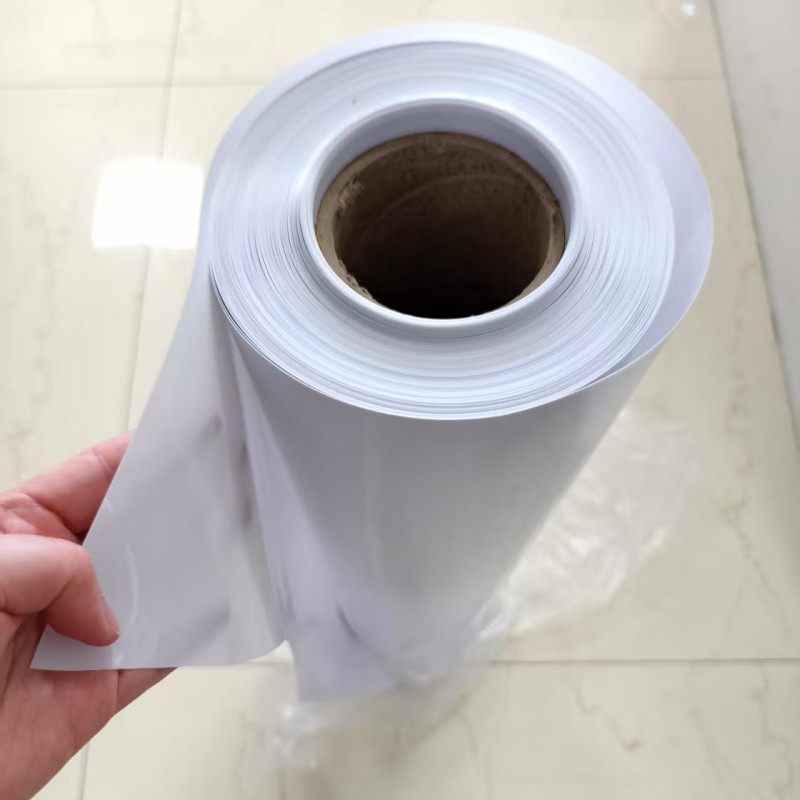 White glossy PET film 03