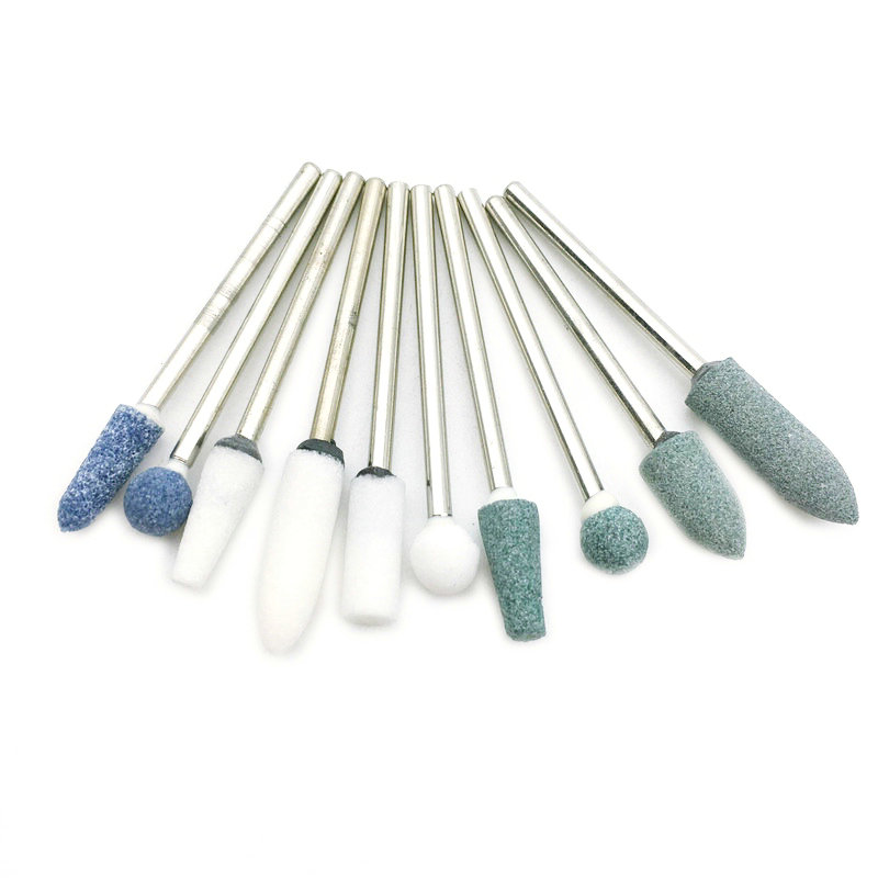 19 Types Dental Polishing Burs Nail Drill Milling Cutter Ceramic Stones Bits Electric Files Manicure Machine Equipment