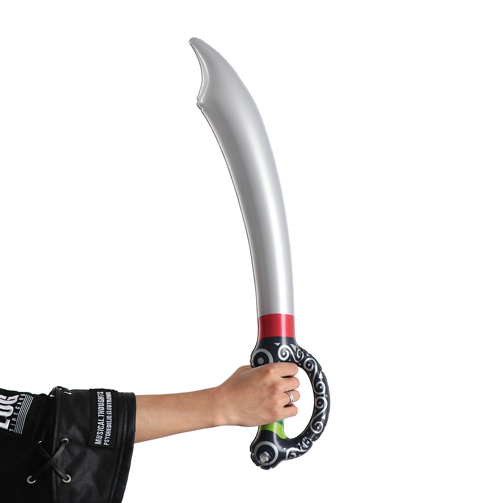 New Inflatable Toy Swords Kids Garden Yard Outdoor Toys Children Pirate Swords Shape Anime Inflatable Sword Child Boys Gifts