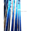 Travel Fly Rod Graphite fly rod blank (9' 5wt. seven piece travel rod) Transparent blue color Private custom material