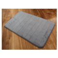 1pc Home Coral Fleece Bathroom Mat Non-slip Memory Foam Rug Soft Floor Carpet Super Absorbent Washable 40 x 60cm